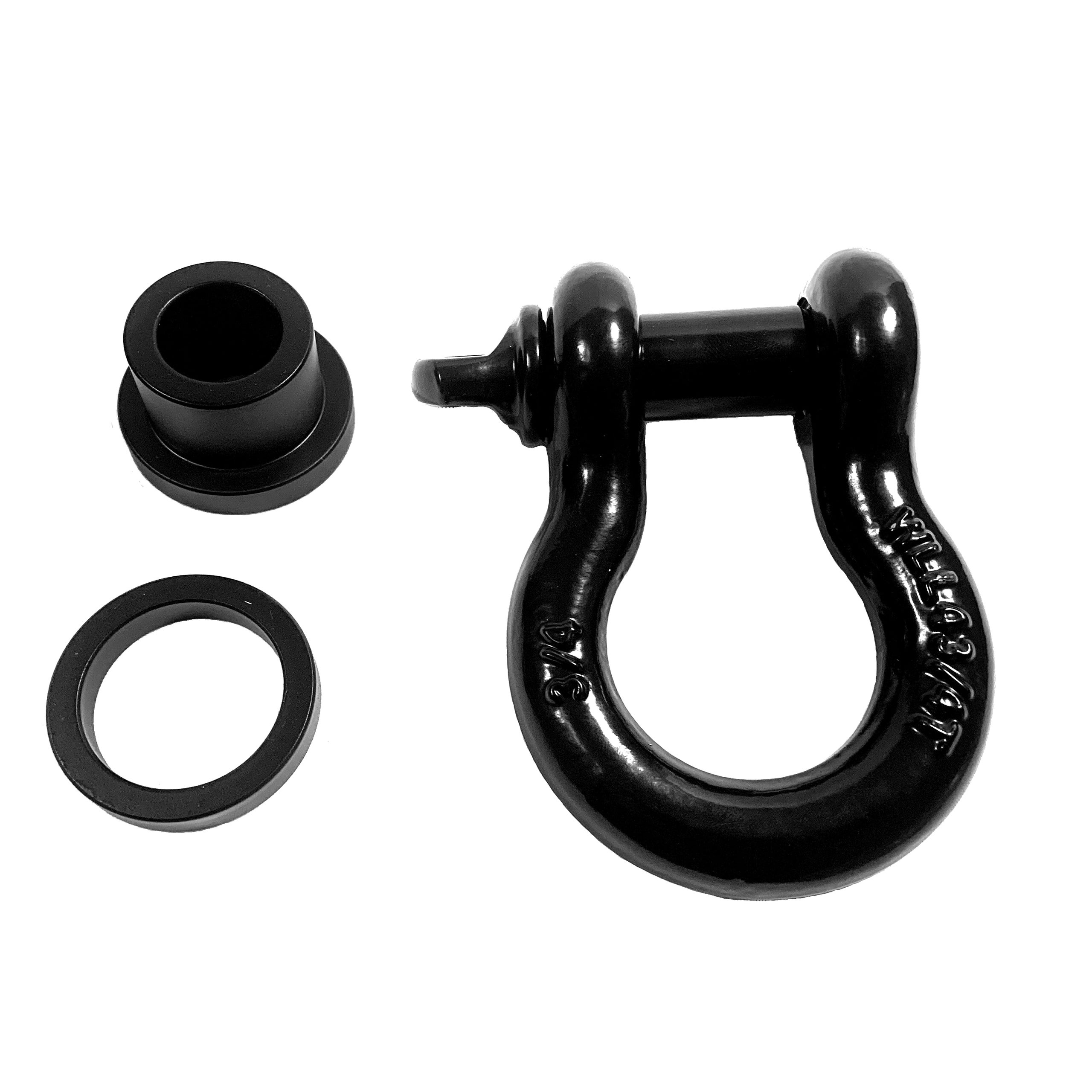 Switchback Concepts DRing Adapter and Smittybilt DRing Shackle Tow